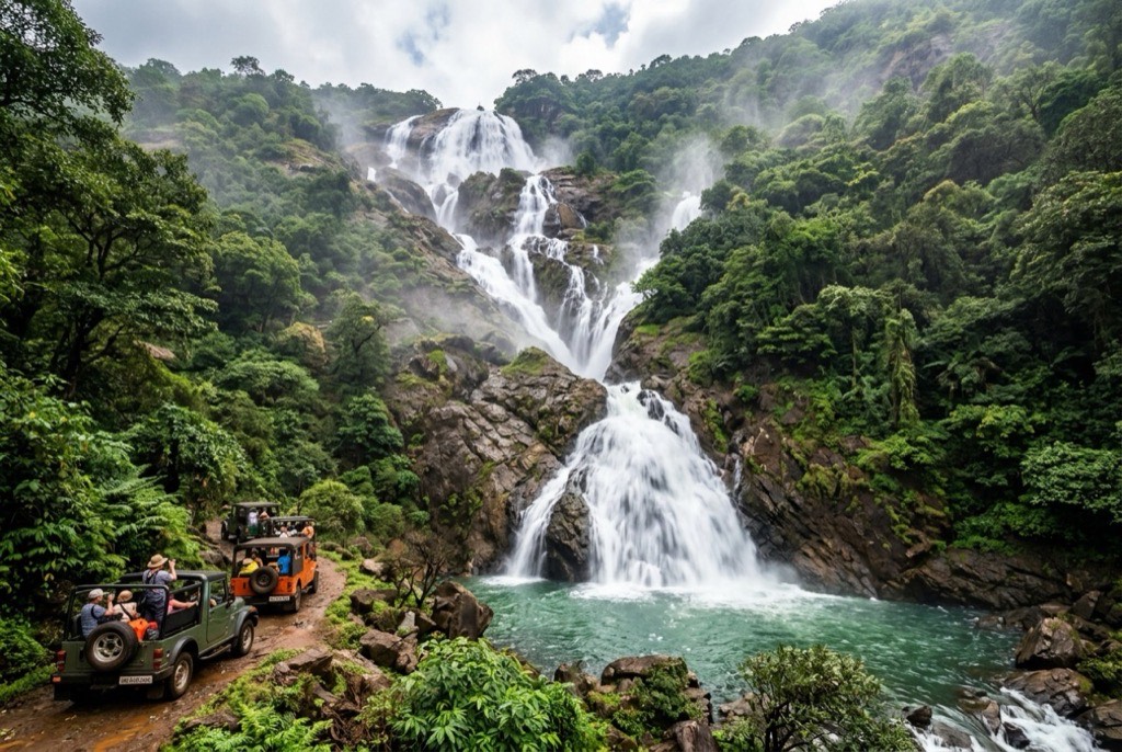Dudhsagar Waterfall Adventure Tour